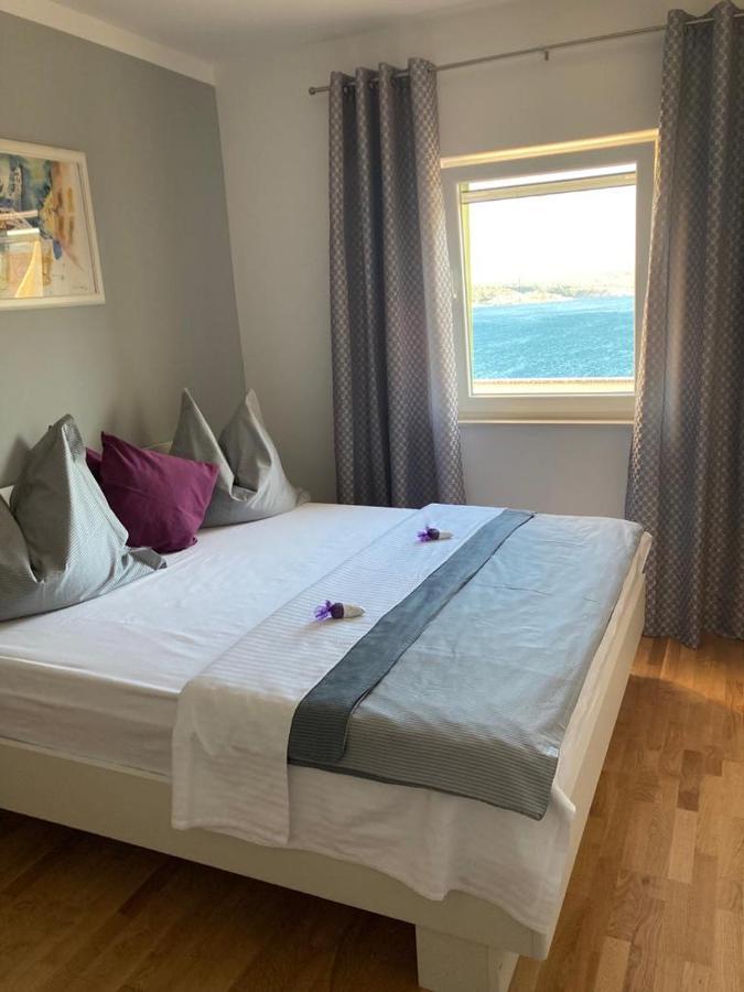 Modern Seeview Apartment Maslenica With Free Wifi, Free Parking, 300M From Beach Екстер'єр фото