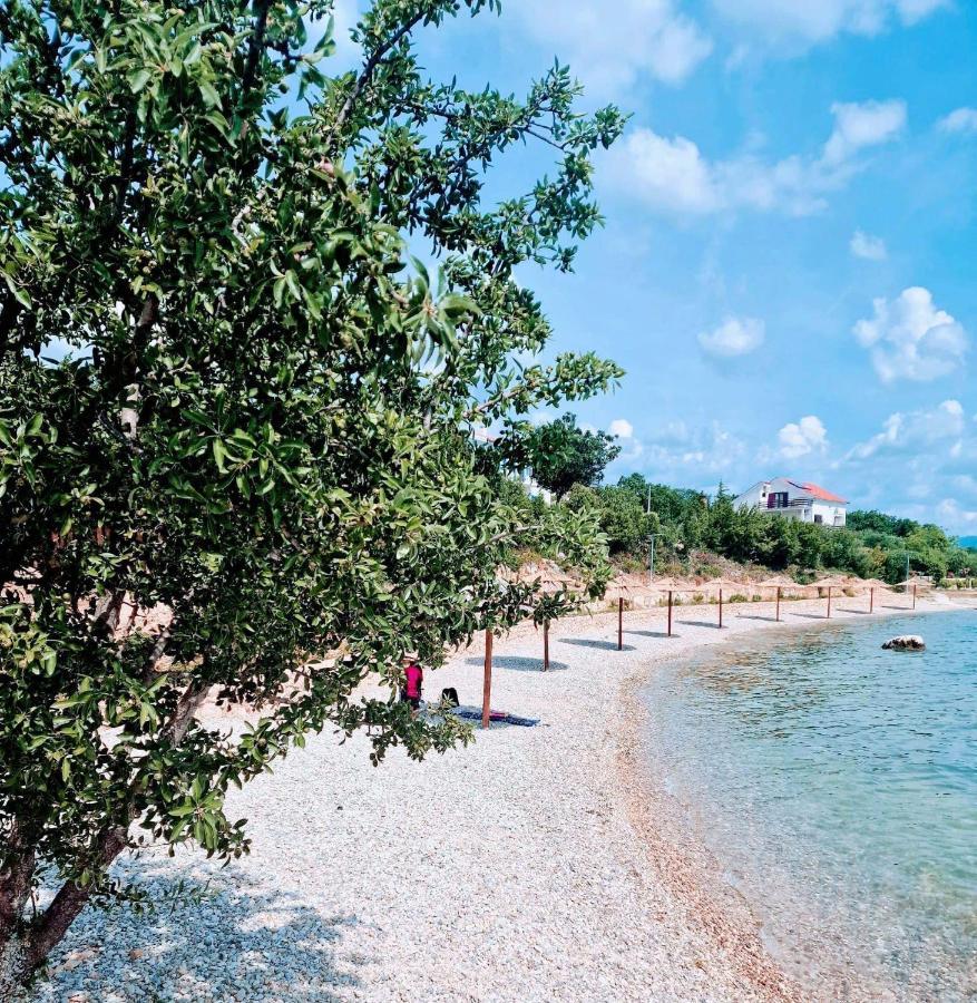 Modern Seeview Apartment Maslenica With Free Wifi, Free Parking, 300M From Beach Екстер'єр фото