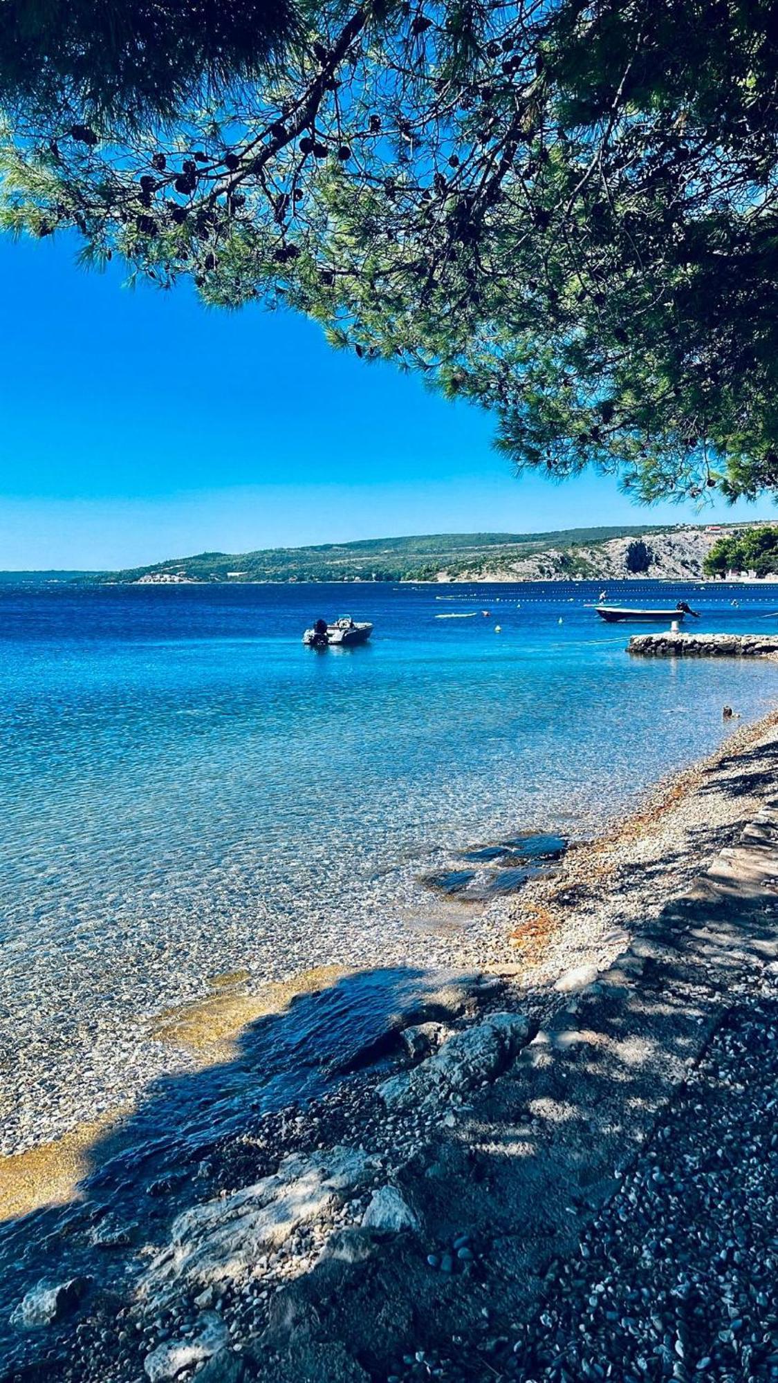 Modern Seeview Apartment Maslenica With Free Wifi, Free Parking, 300M From Beach Екстер'єр фото